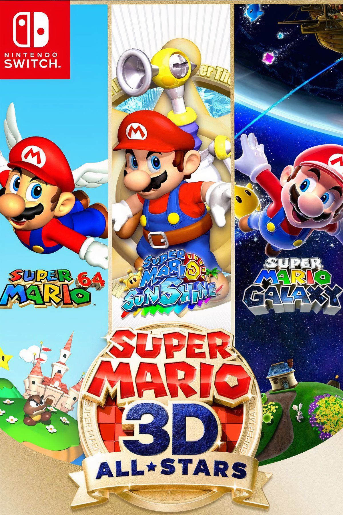 Super Mario 3D All-Stars Tag Page Cover Art