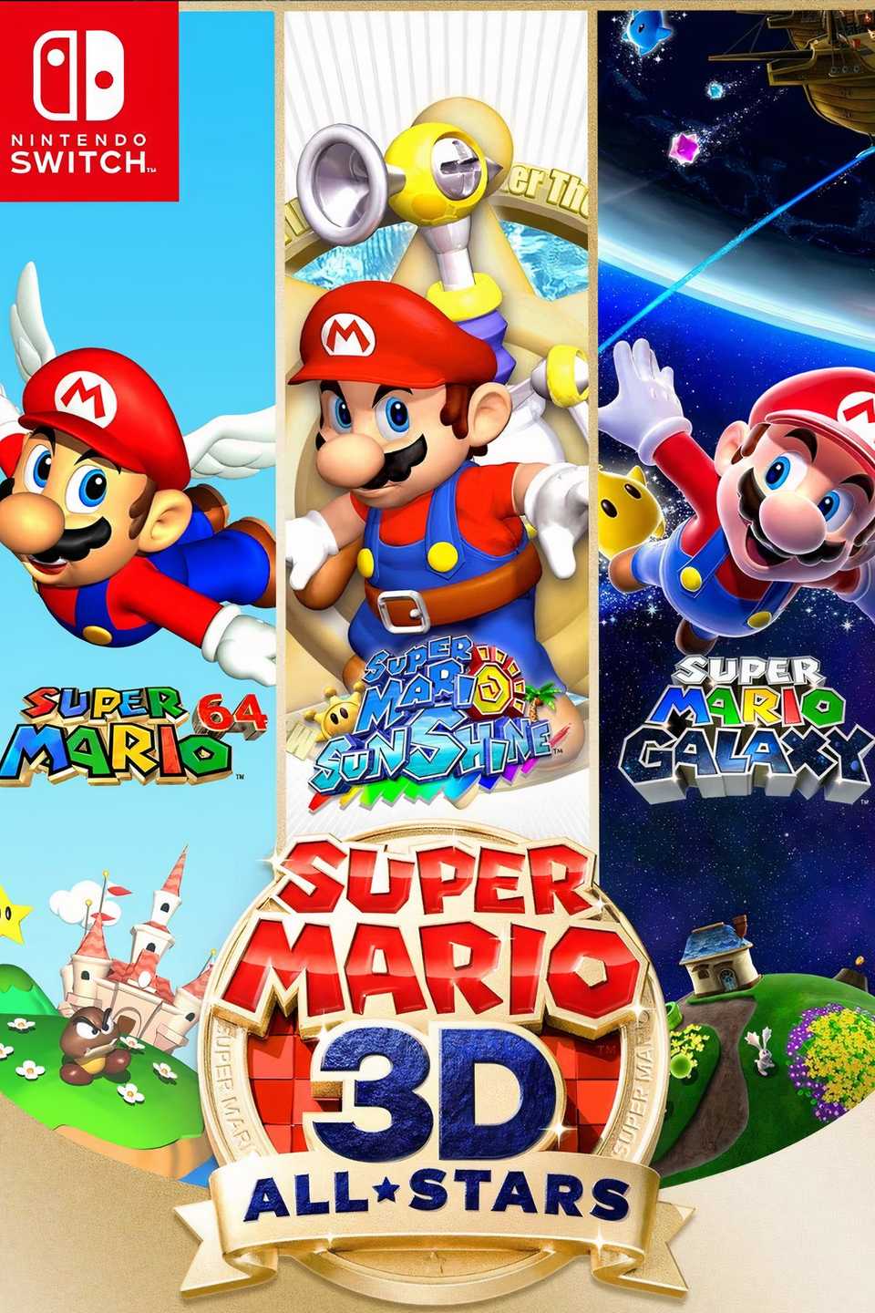Super Mario 3D All-Stars Tag Page Cover Art