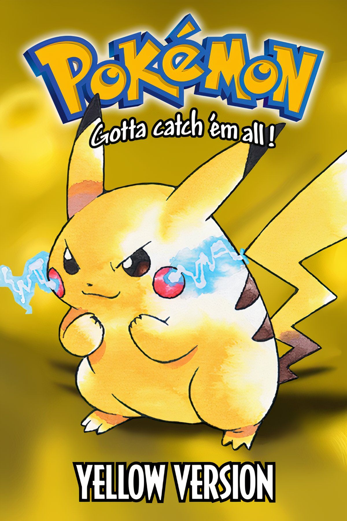 Pokemon Yellow Tag Page Cover Art