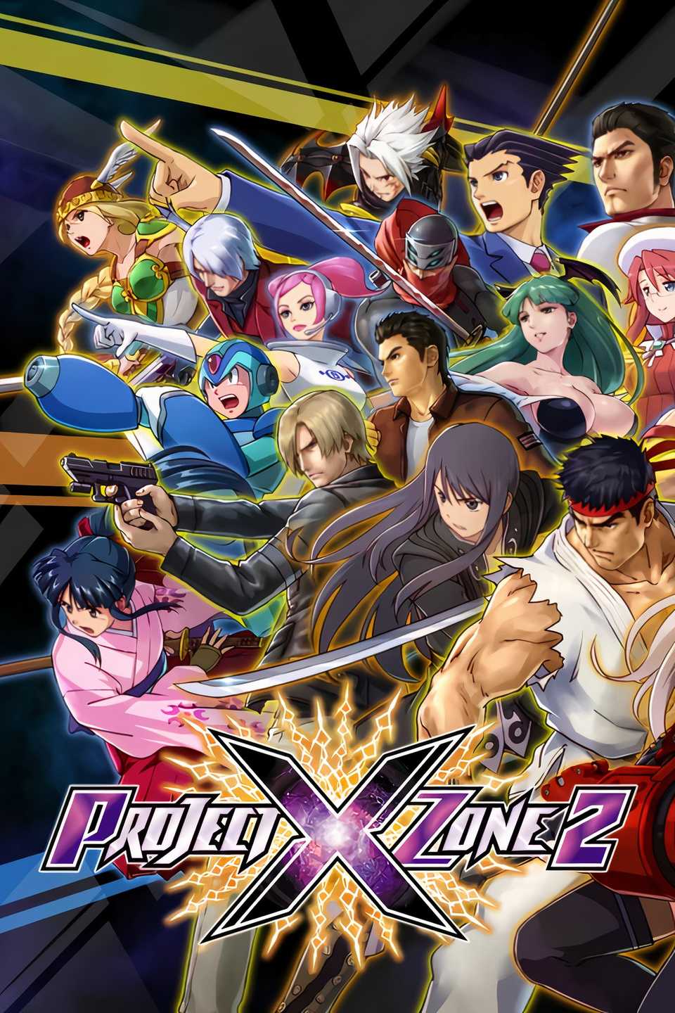 Project X Zone 2 Tag Page Cover Art