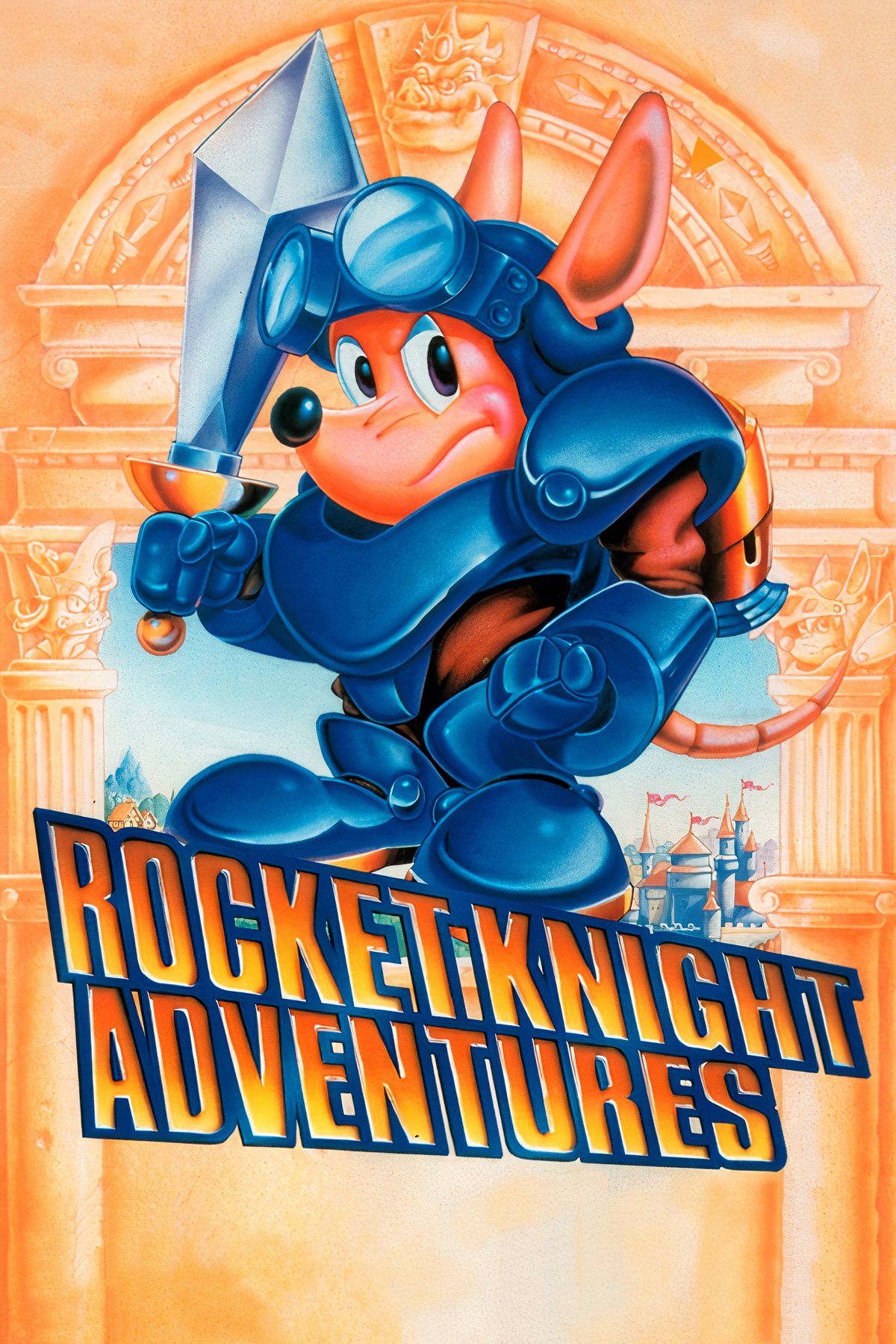 Rocket Knight Adventures Tag Page Cover Art