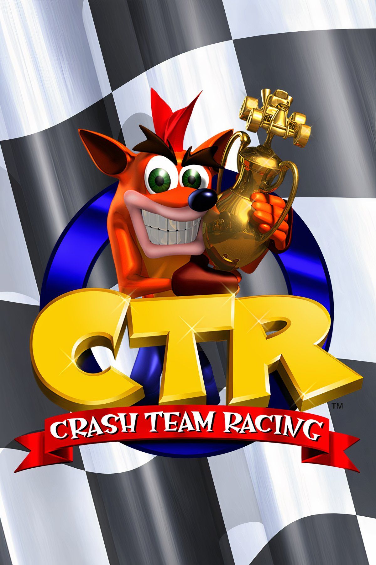 CTR: Crash Team Racing Tag Page Cover Art