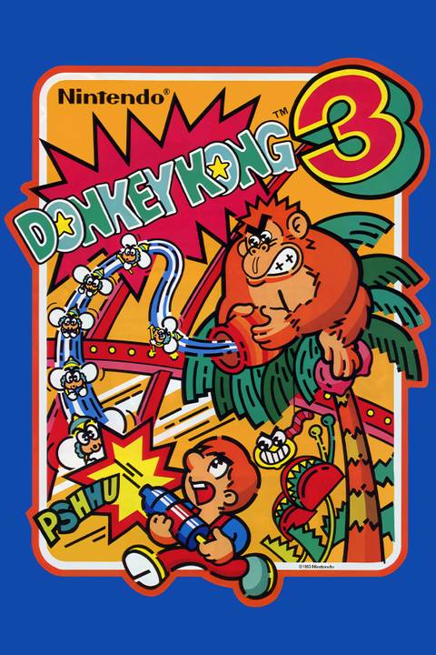 Donkey Kong 3 Tag Page Cover Art