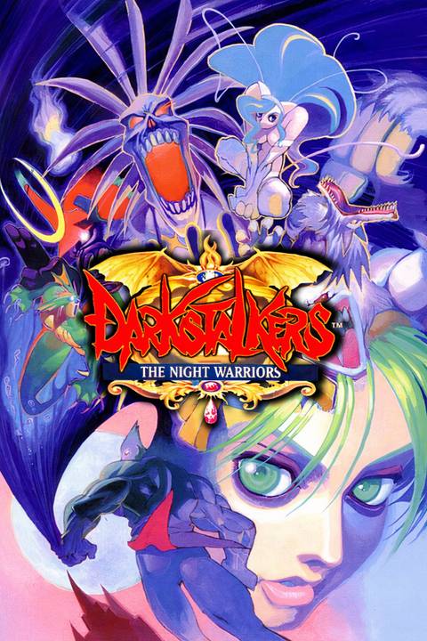 Darkstalkers: The Night Warriors Tag Page Cover Art