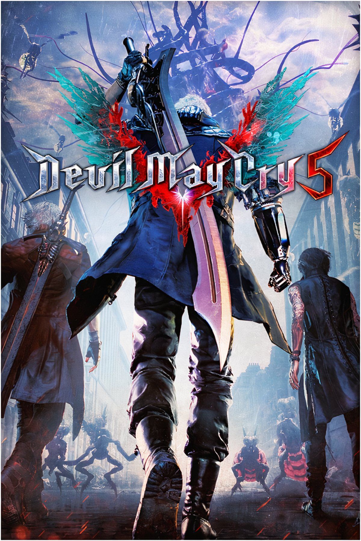 Devil May Cry 5 Tag Page Cover Art