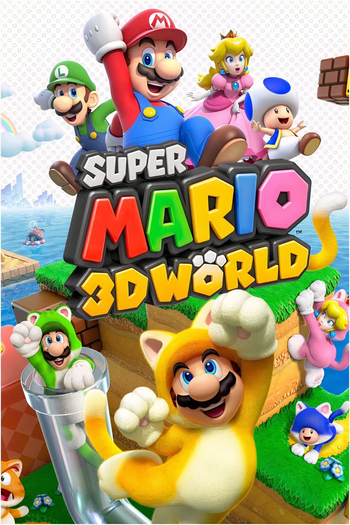 Super Mario 3D World Tag Page Cover Art