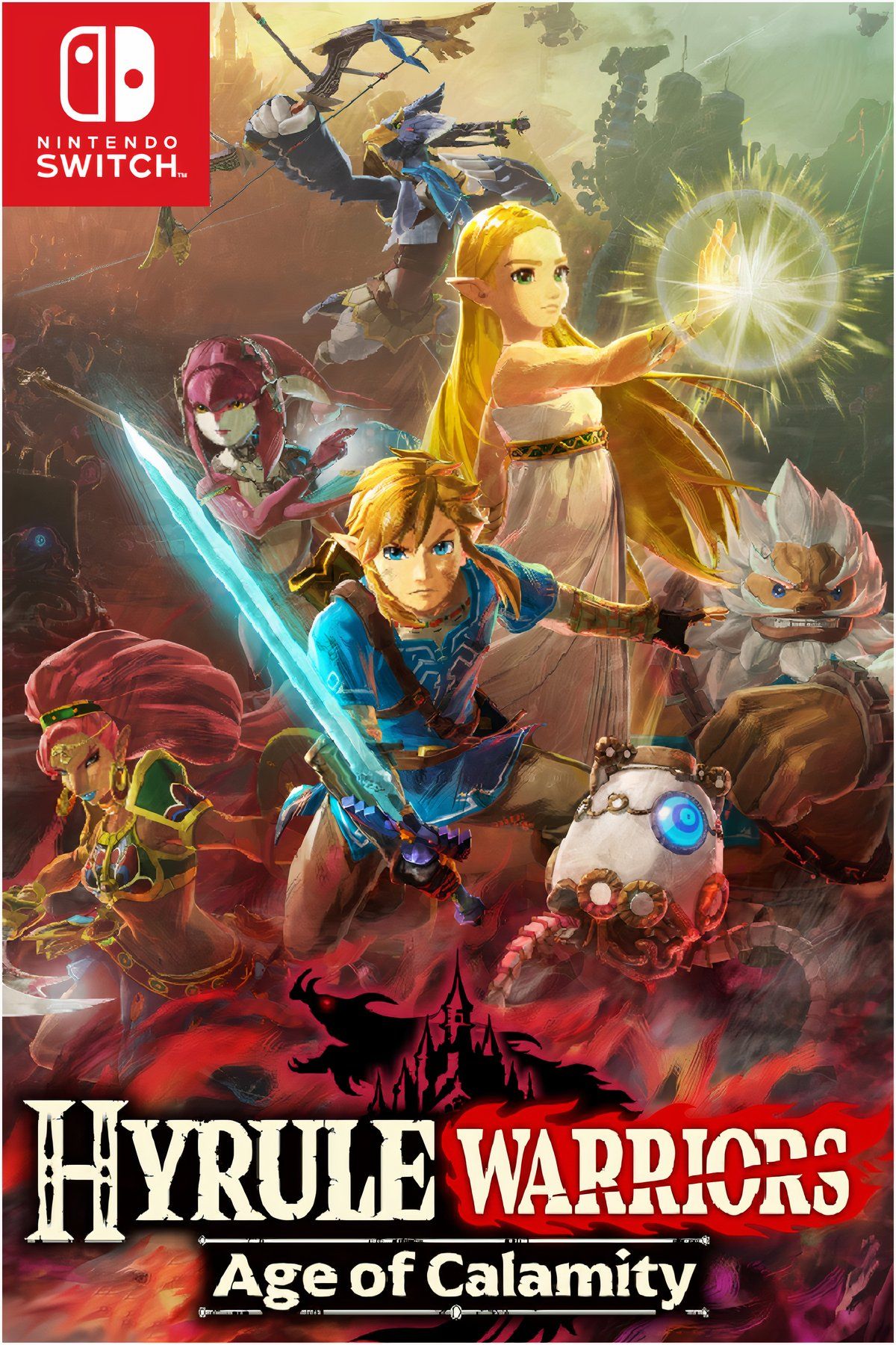 Hyrule Warriors: Age of Calamity Tag Page Cover Art