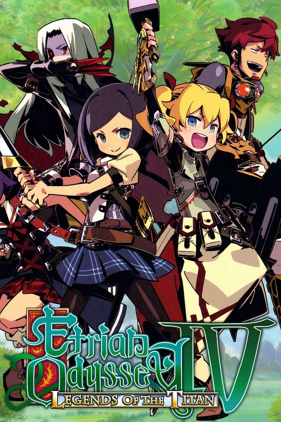 Etrian Odyssey IV: Legends of the Titan Tag Page Cover Art