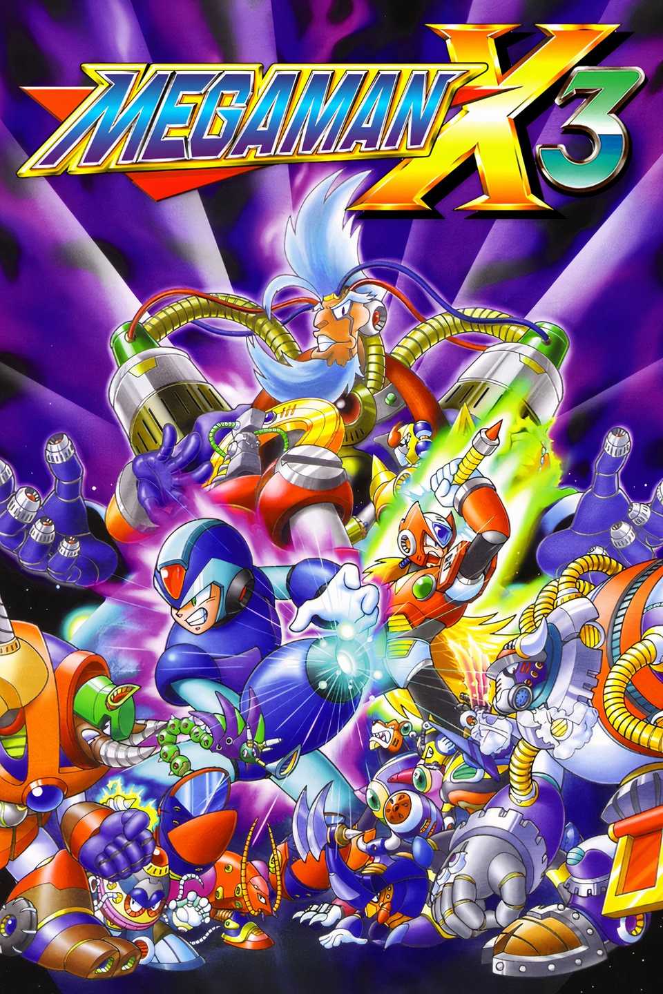Megaman x3 tag page cover art
