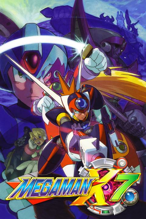 Mega Man X7 Tag Page Cover Art