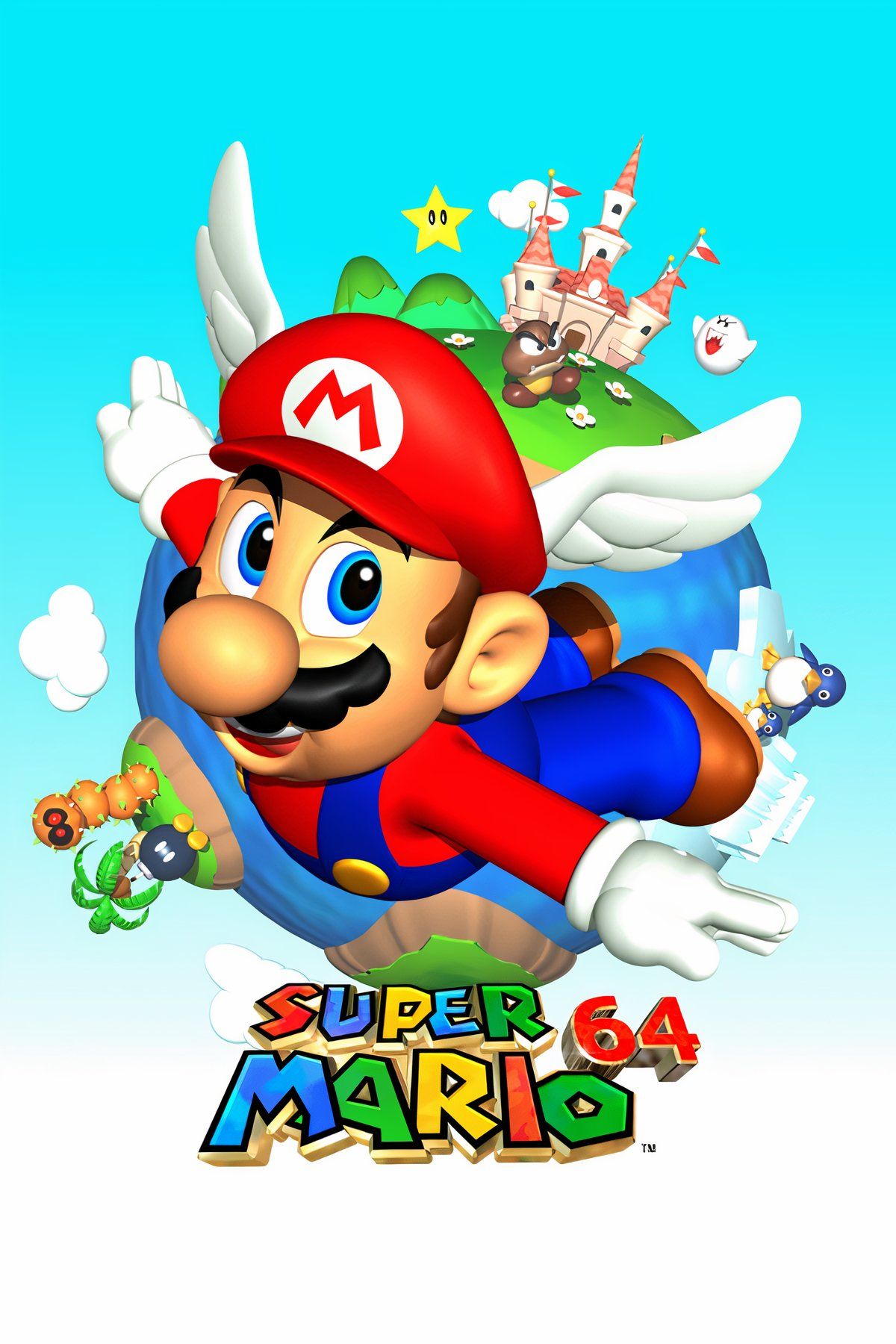 Super Mario 64 Tag Page Cover Art