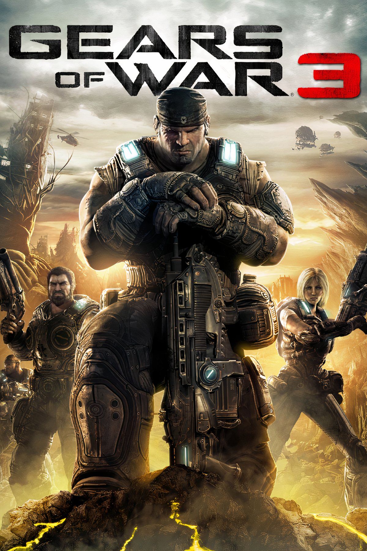 Gears of War 3 Tag Page Cover Art