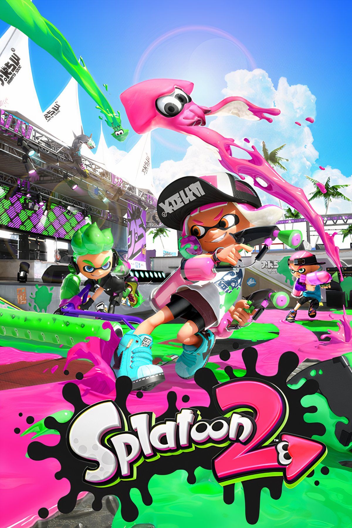 Splatoon 2 Tag Page Cover Art