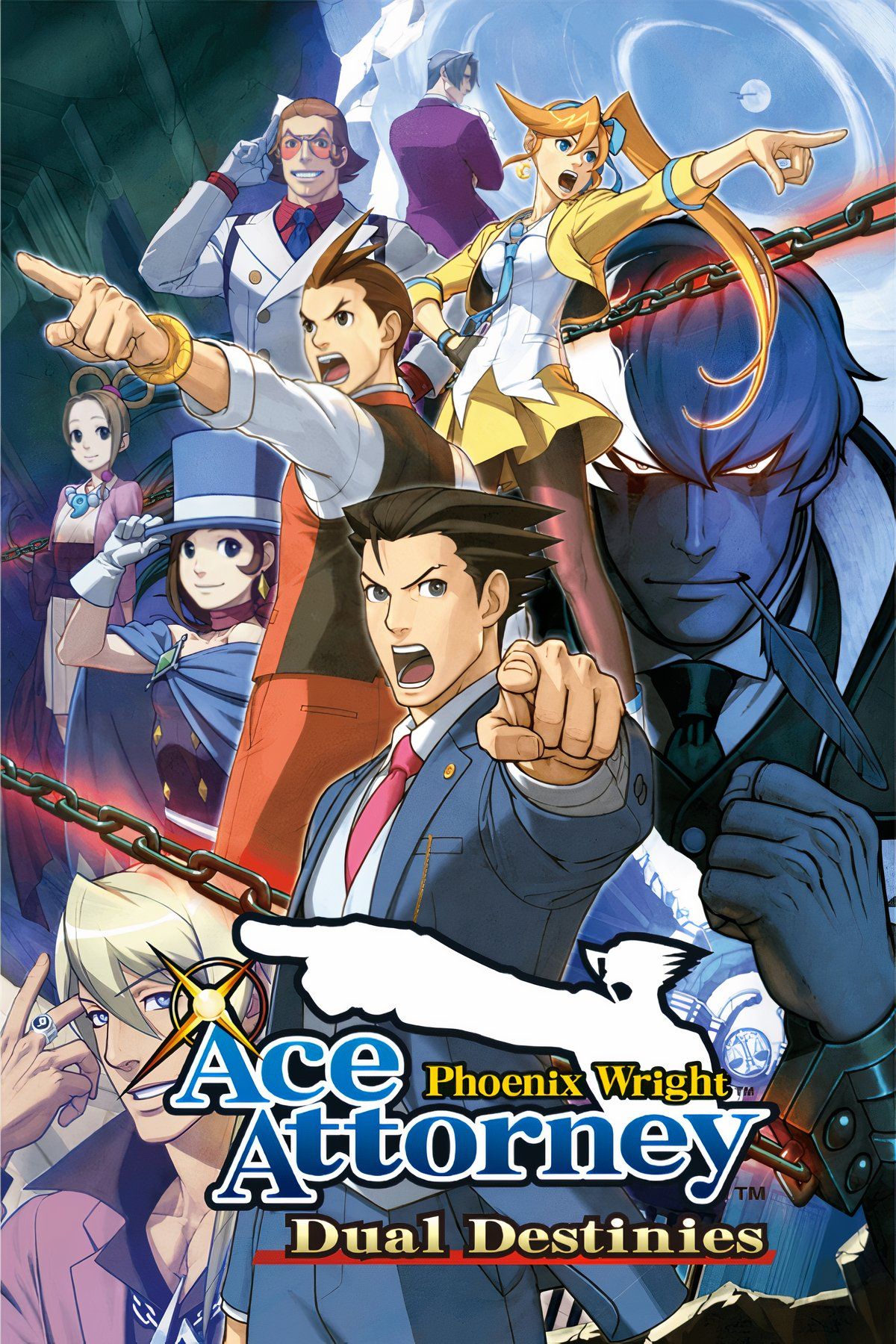 Phoenix Wright: Ace Attorney - Dual Destinies Tag Page Cover Art