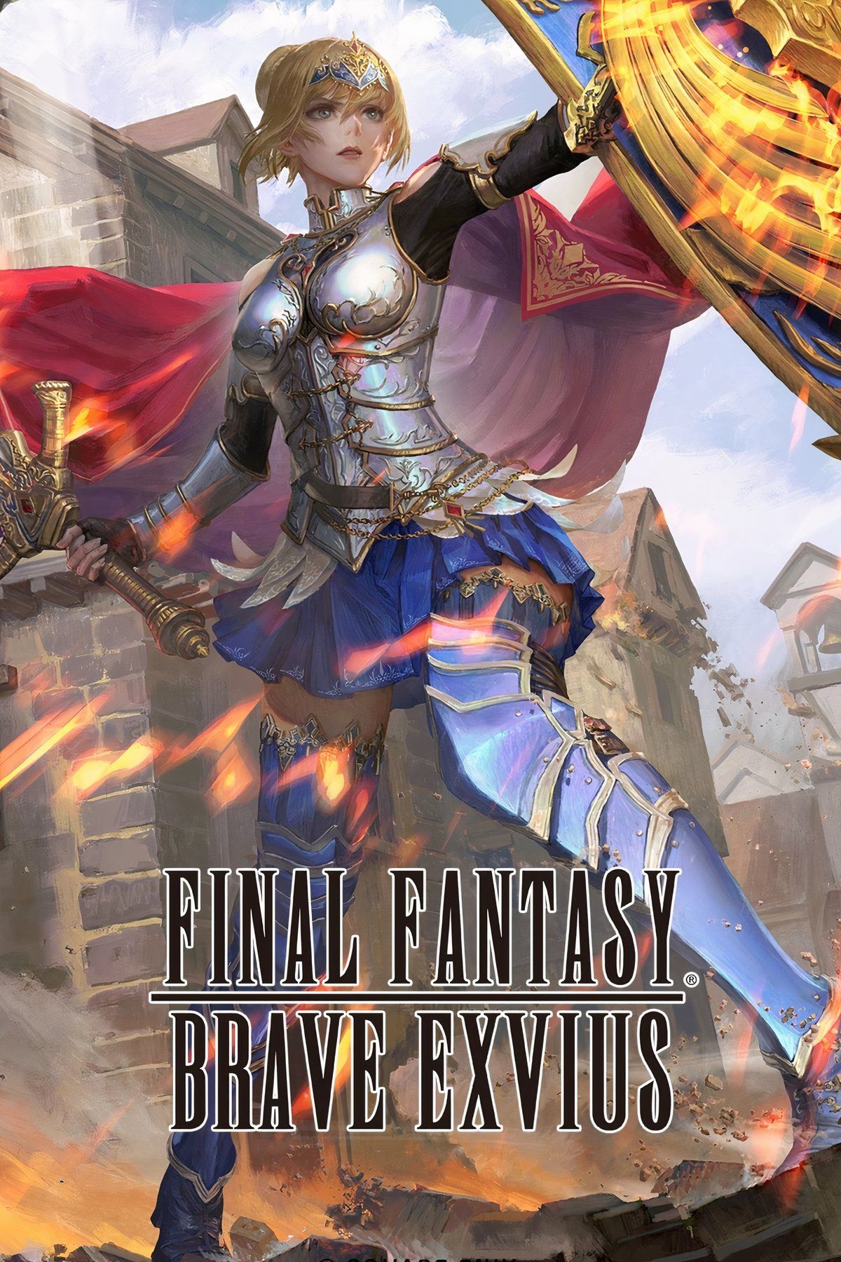 Final Fantasy Brave Exvius Tag Page Cover Art