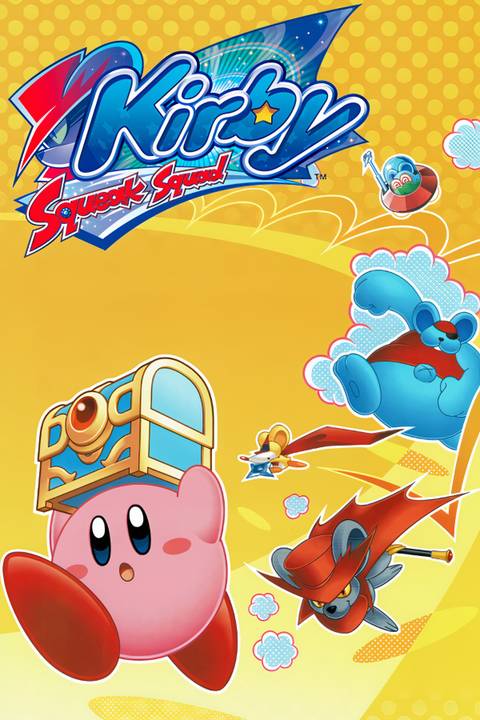 Kirby Squeak Squad Tag Page Cover Art