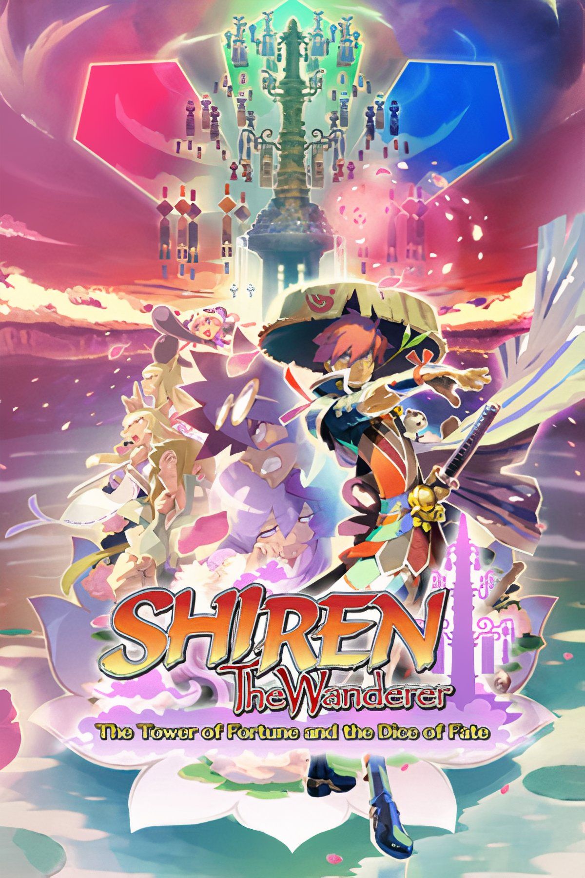 Shiren the Wanderer: The Tower of Fortune and The Dice of Fate Tag Page Cover Art