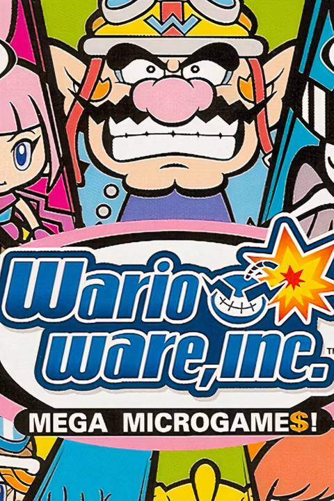 WarioWare, Inc.: Mega Microgames Tag Page Cover Art