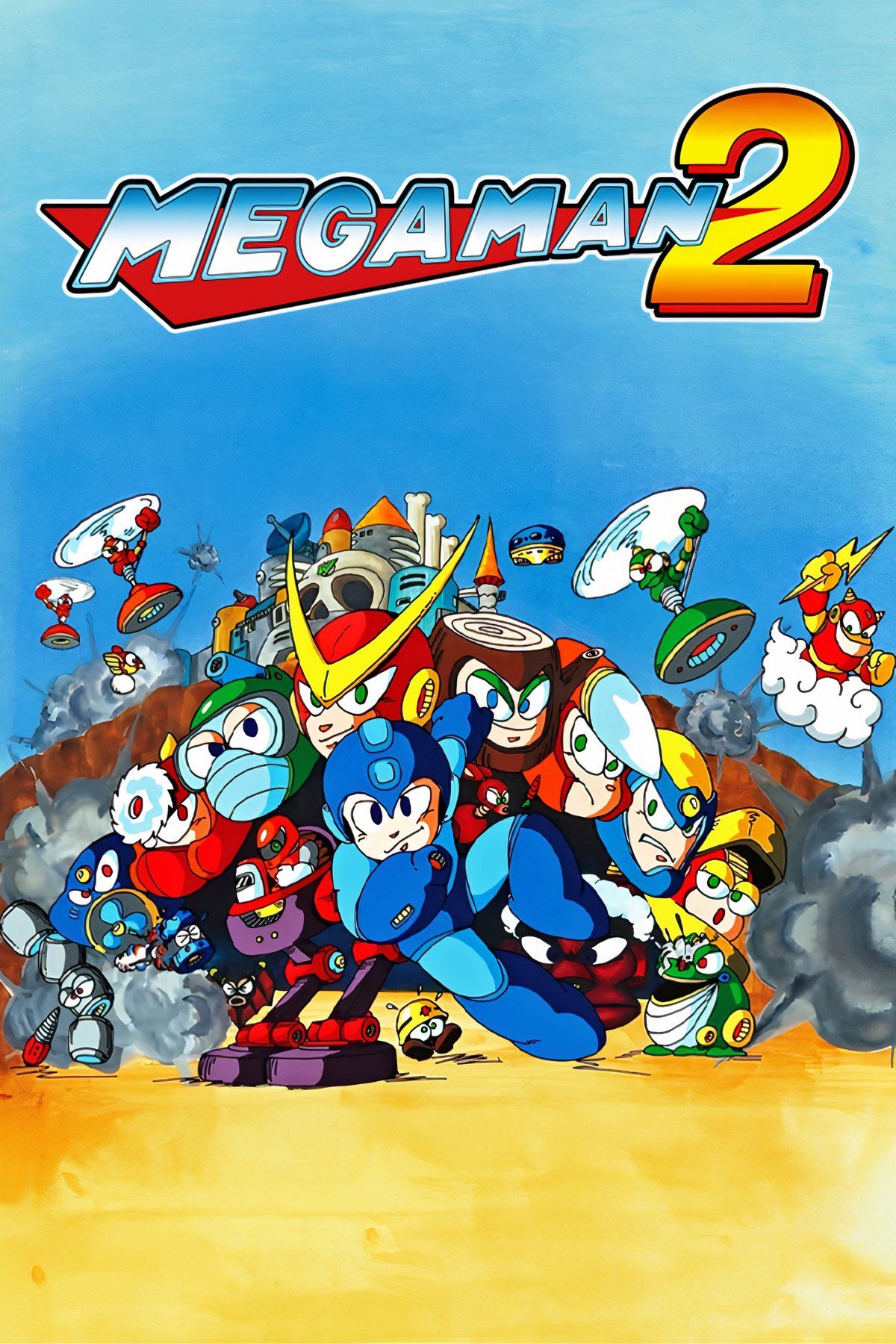 Mega Man 2 Tag Page Cover Art