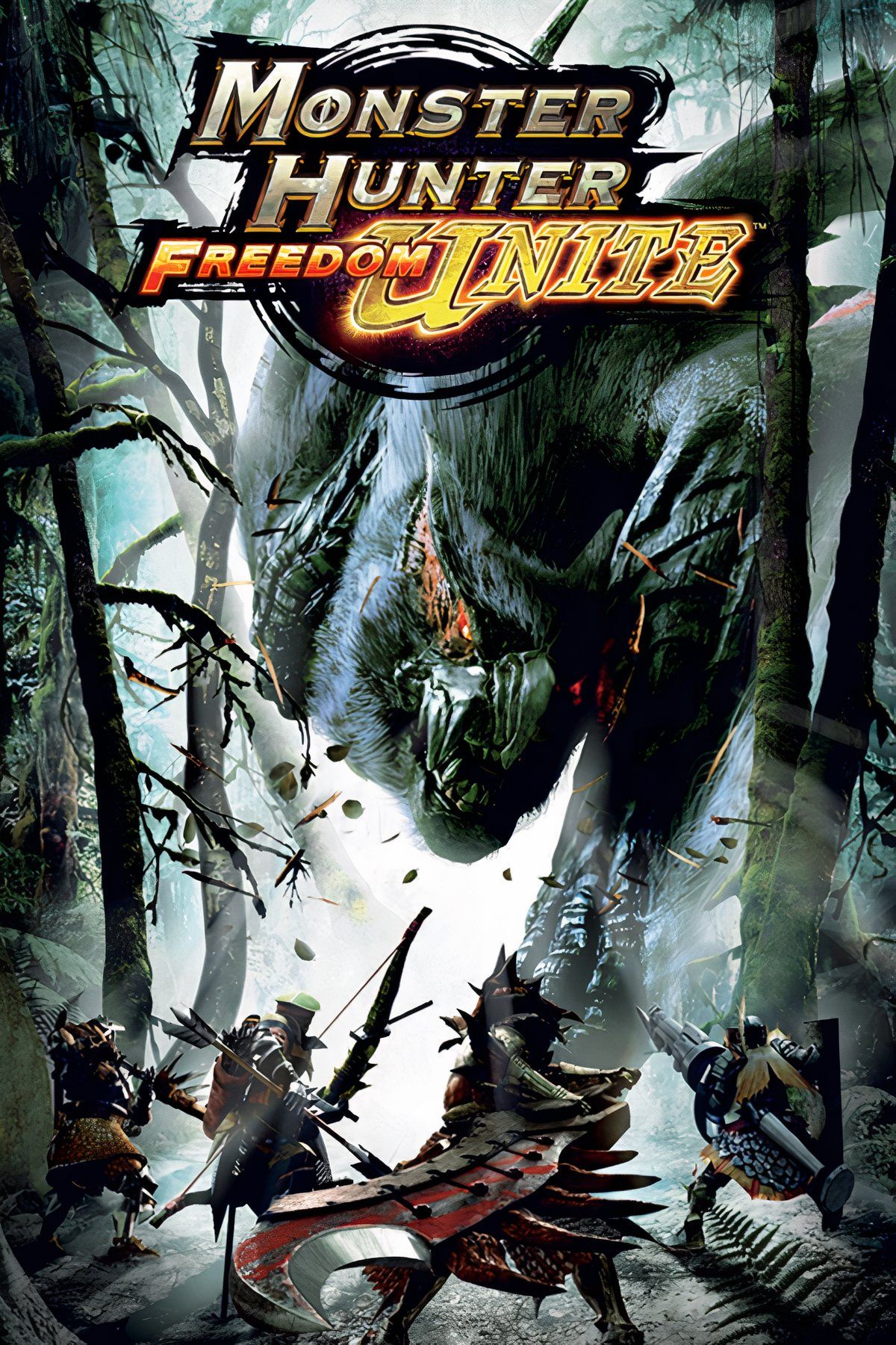 Monster Hunter Freedom Unite Tag Page Cover Art