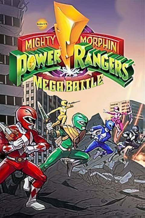 Mighty Morphin Power Rangers: Mega Battle Tag Page Cover Art