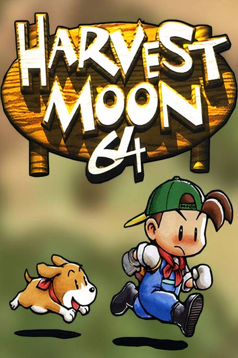 Harvest Moon 64 Tag Page Cover Art