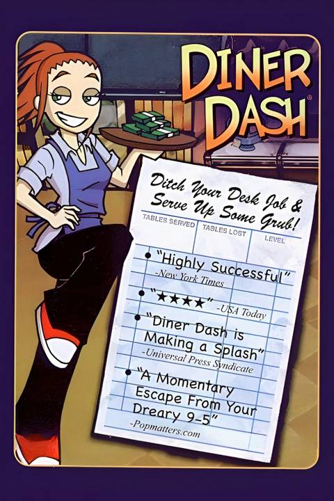 Diner Dash Tag Page Cover Art