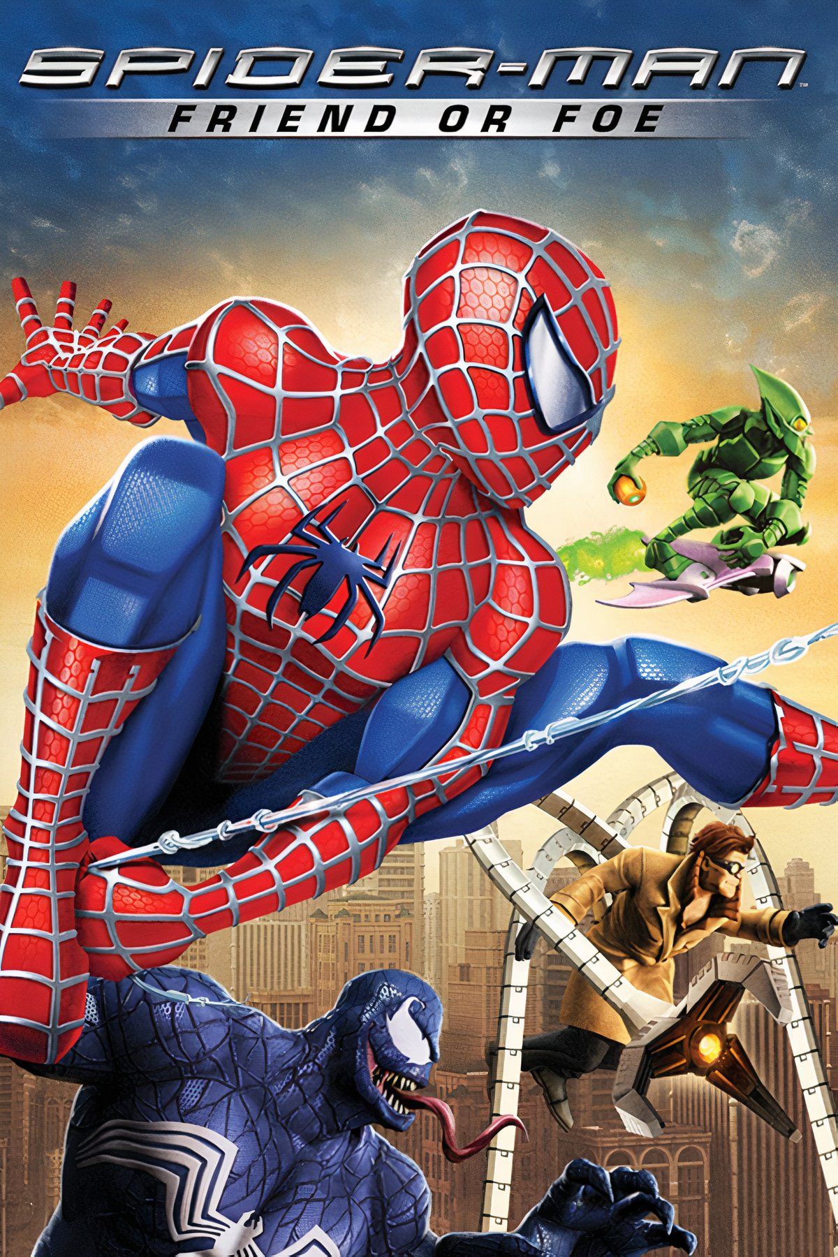 Spider-Man: Friend Or Foe Tag Page Cover Art