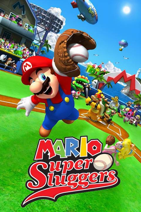 Mario Super Sluggers Tag Page Cover Art