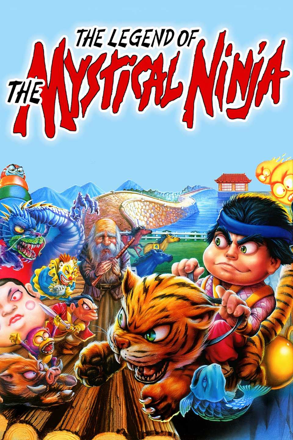 The Legend of the Mystical Ninja Tag Page Cover Art