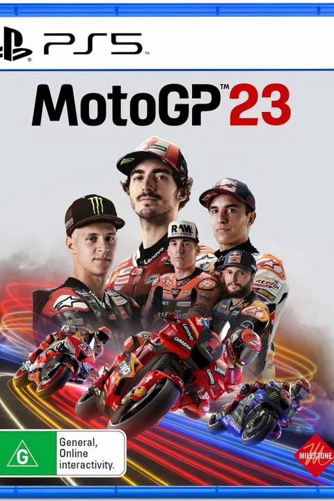 MotoGP Racing 23 Tag Page Cover Art