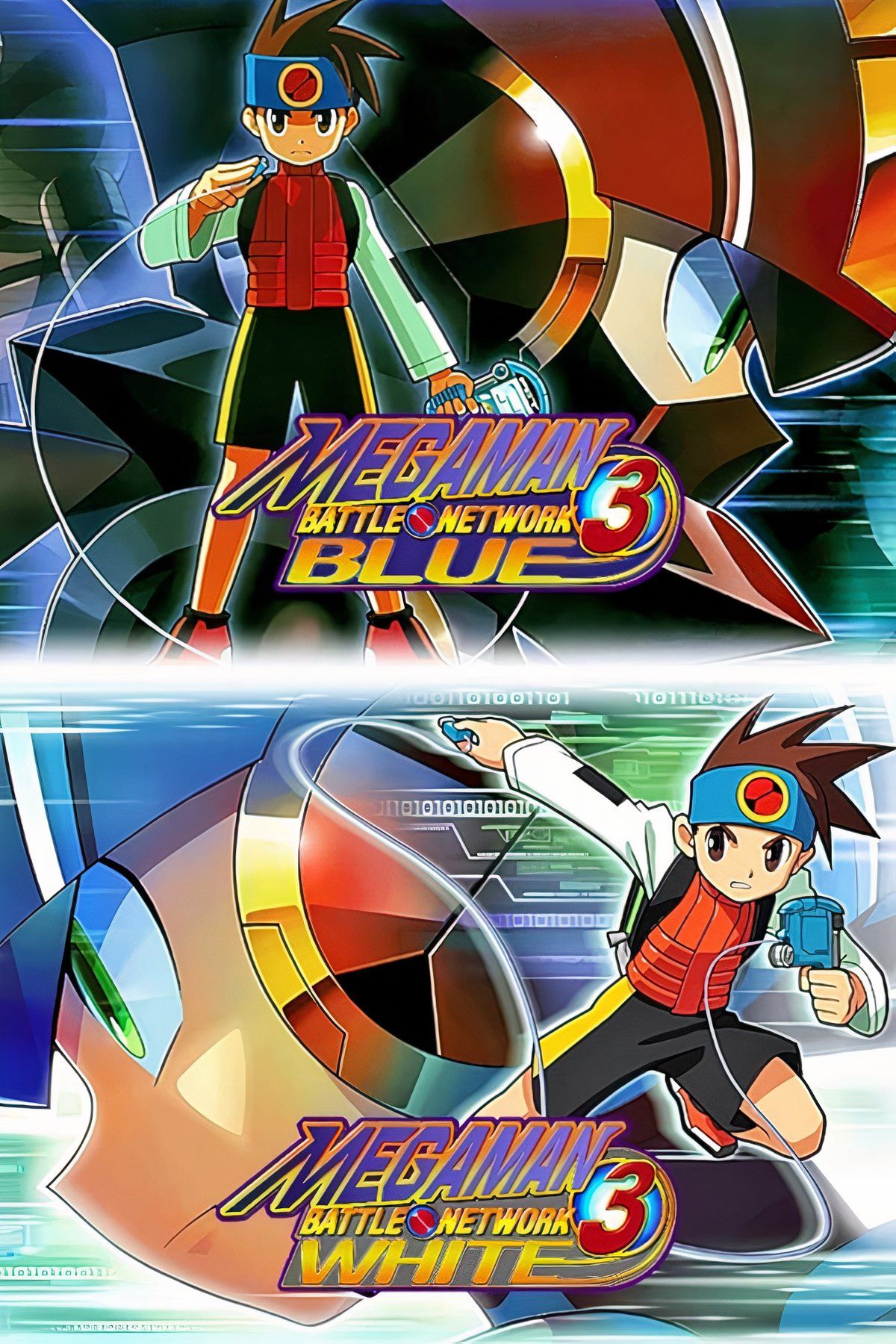 Mega Man Battle Network 3 Tag Page Cover Art
