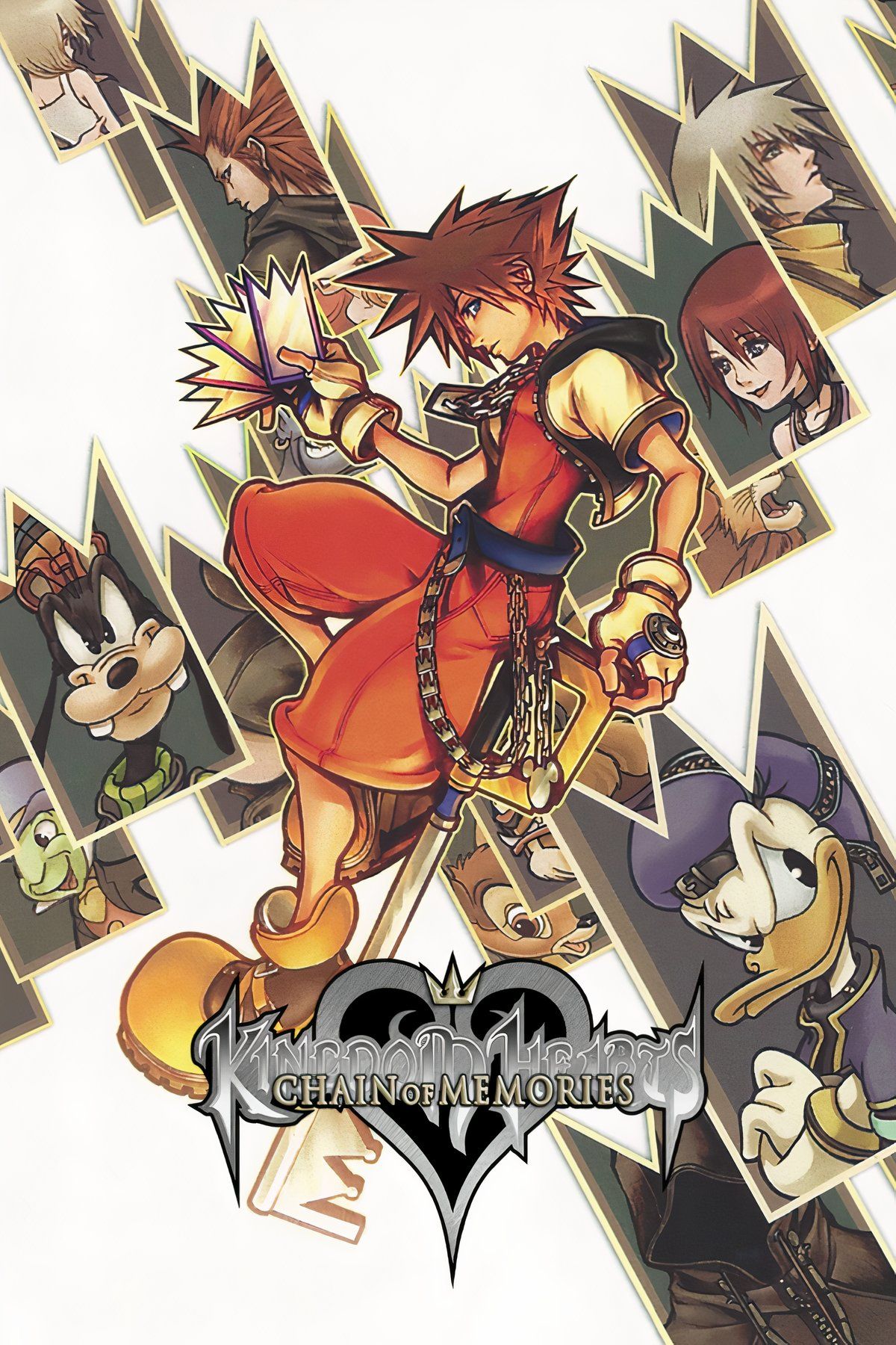 Kingdom Hearts: Chain of Memories Tag Page Cover Art