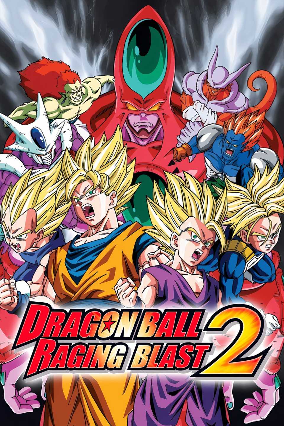 Dragon Ball: Raging Blast 2 Tag Page Cover Art