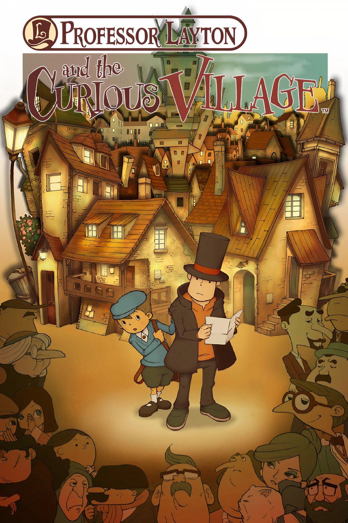 Professor Layton and the Curious Village Tag Page Cover Art