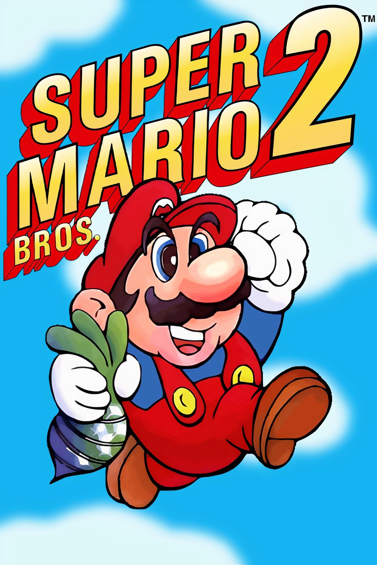 Super Mario Bros. 2 Tag Page Cover Art