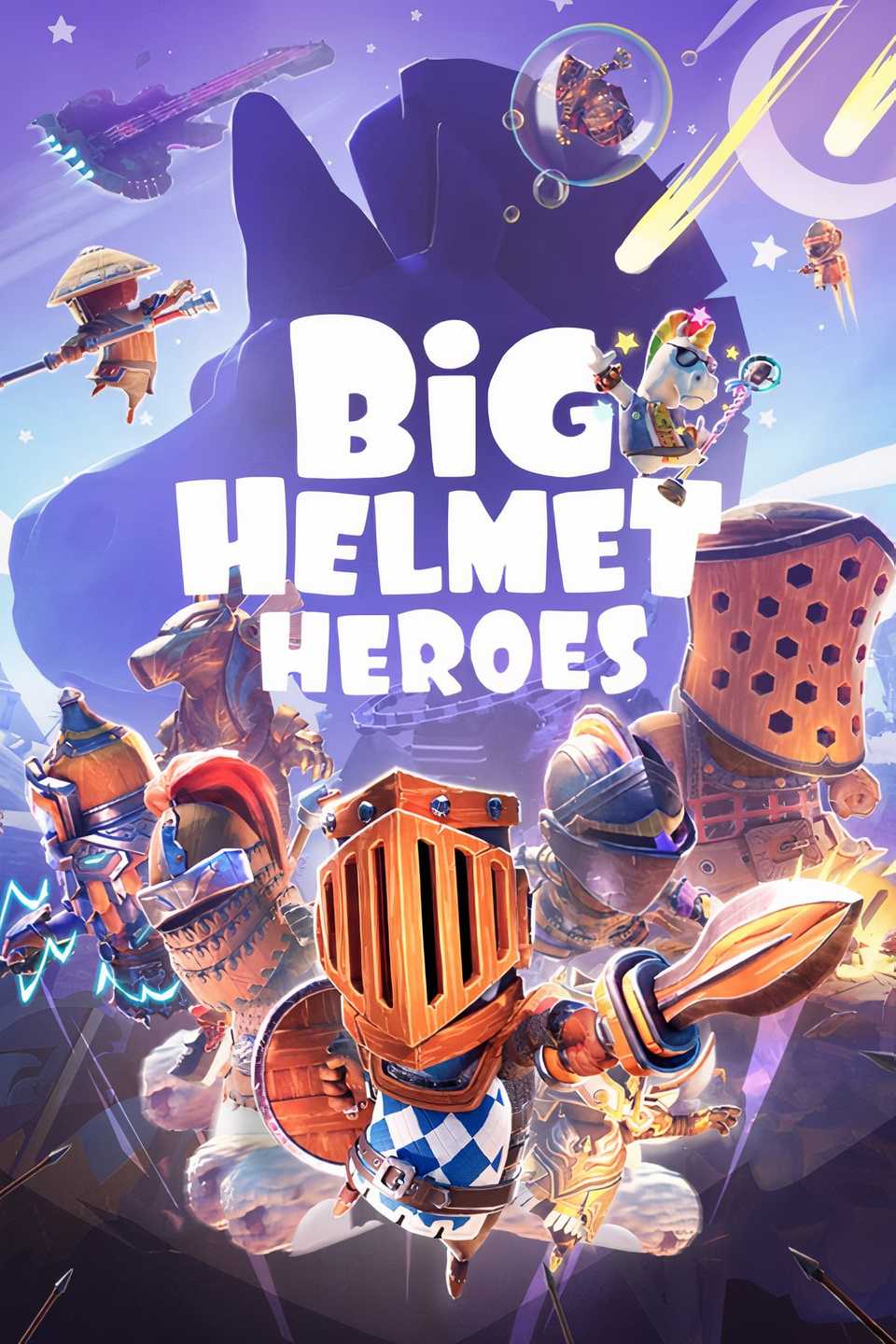 Big Helmet Heroes Tag Page Cover Art