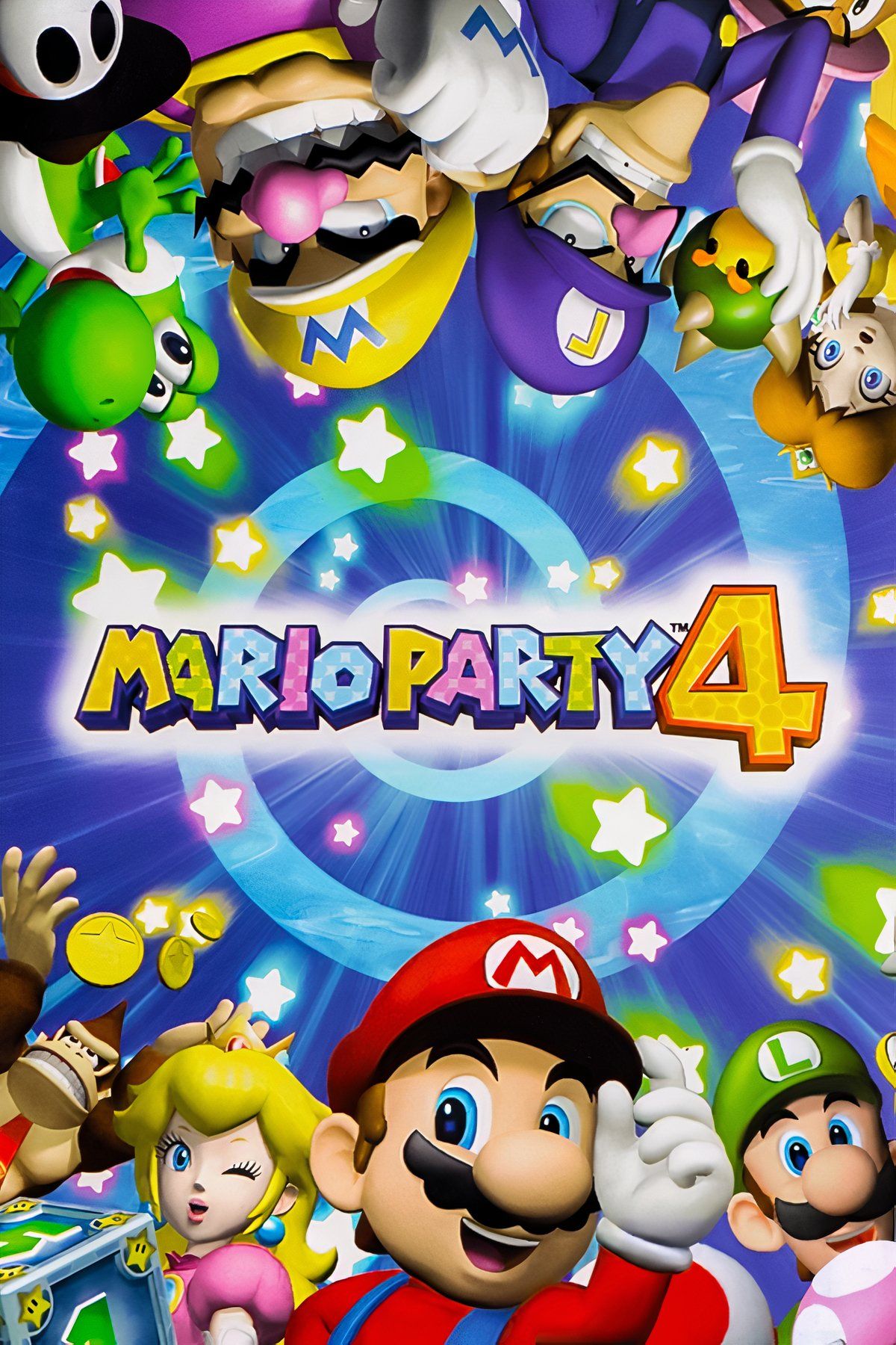 Mario Party 4 Tag Page Cover Art