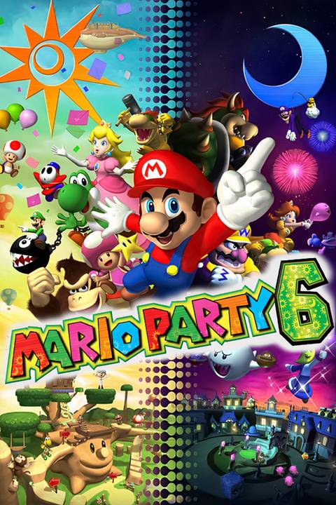 Mario Party 6 Tag Page Cover Art