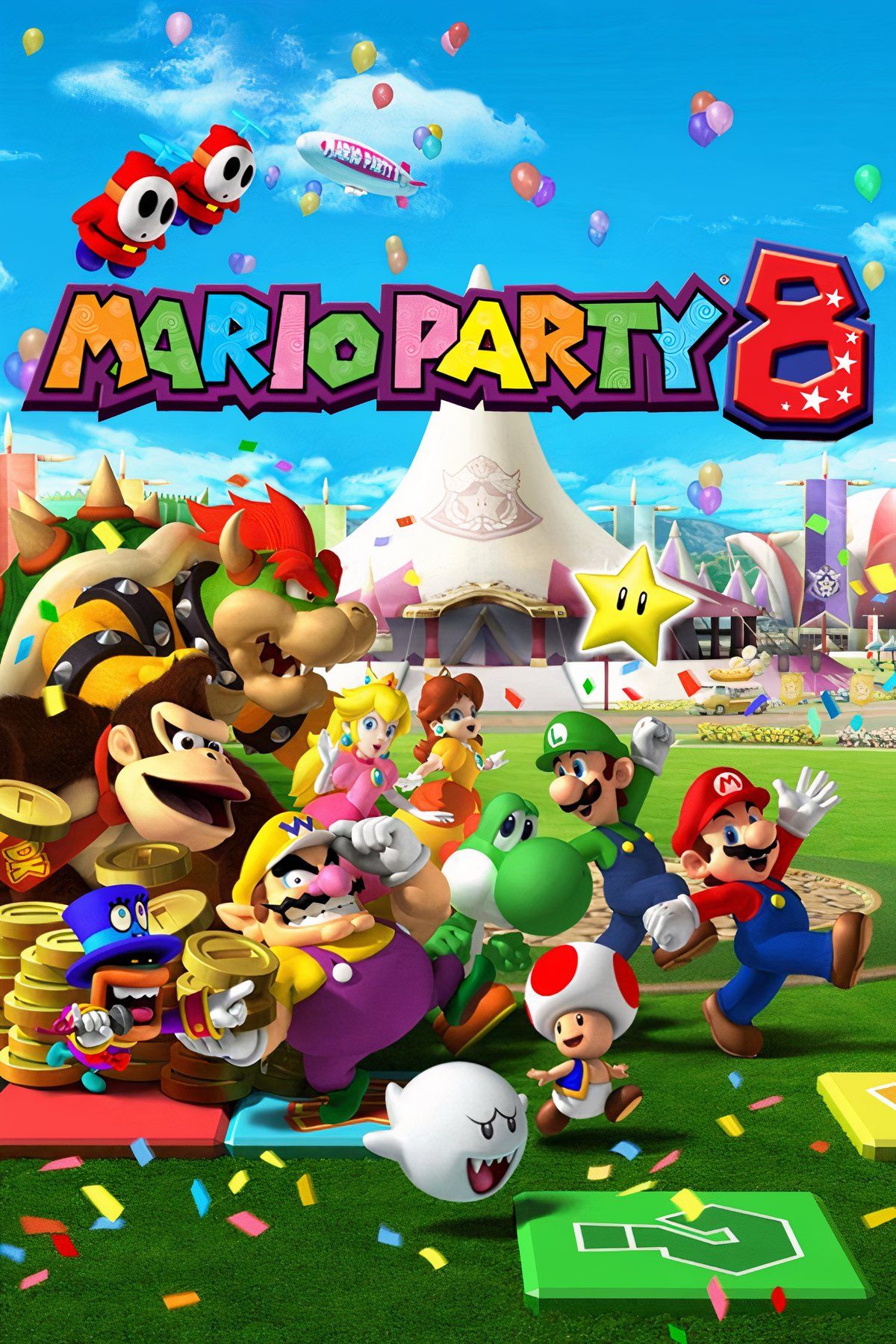 Mario Party 8 Tag Page Cover Art