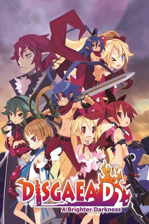 Disgaea D2: A Brighter Darkness Tag Page Cover Art