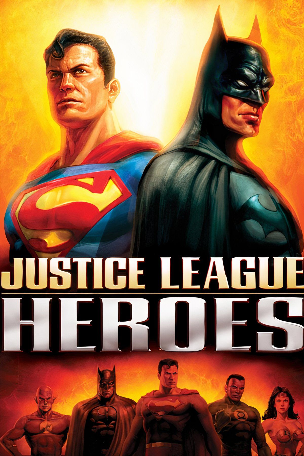 Justice League Heroes Tag Page Cover Art