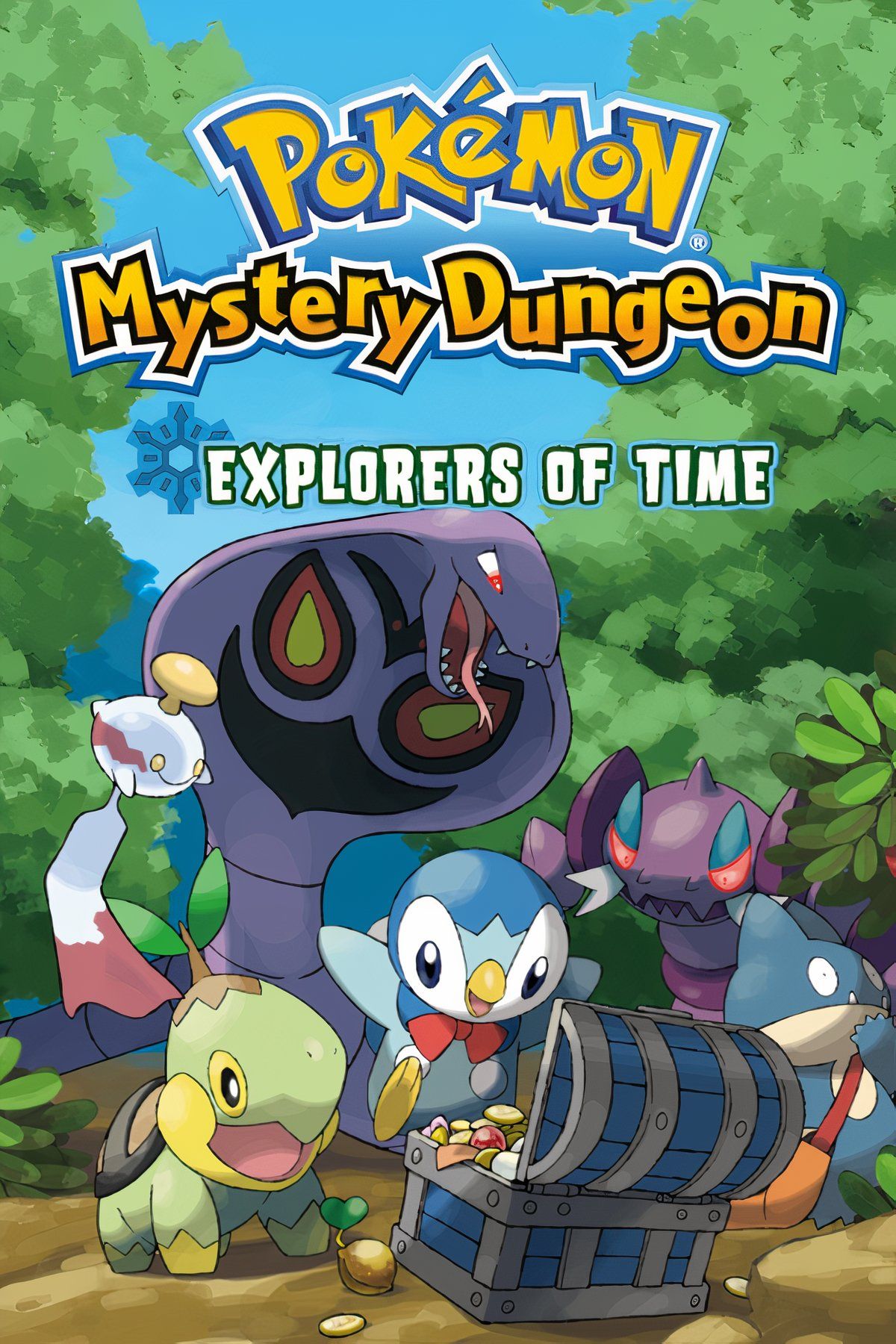 Pokemon Mystery Dungeon: Explorers of Time Tag Page Cover Art