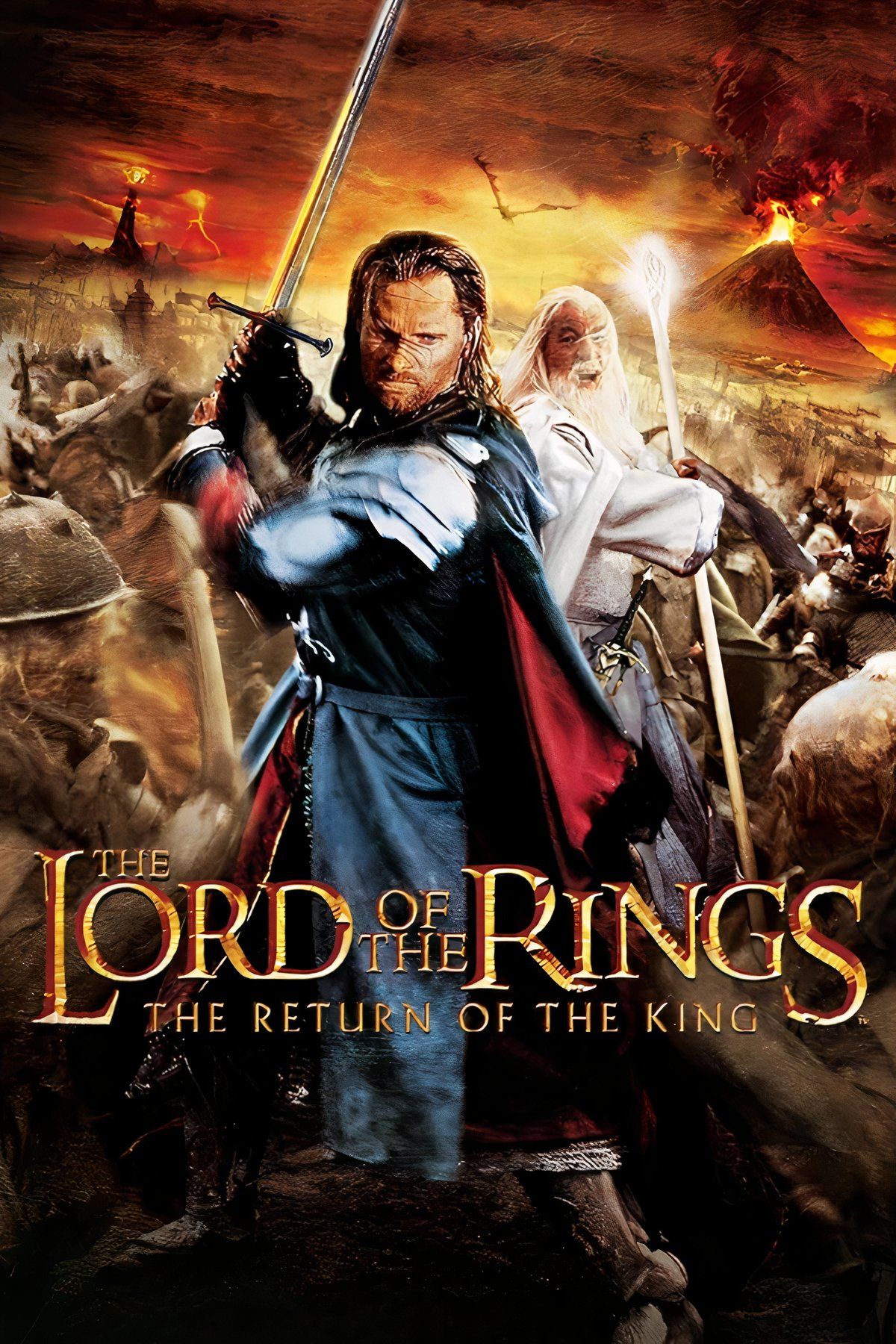 The Lord of the Rings: The Return of the King Tag Page Cover Art