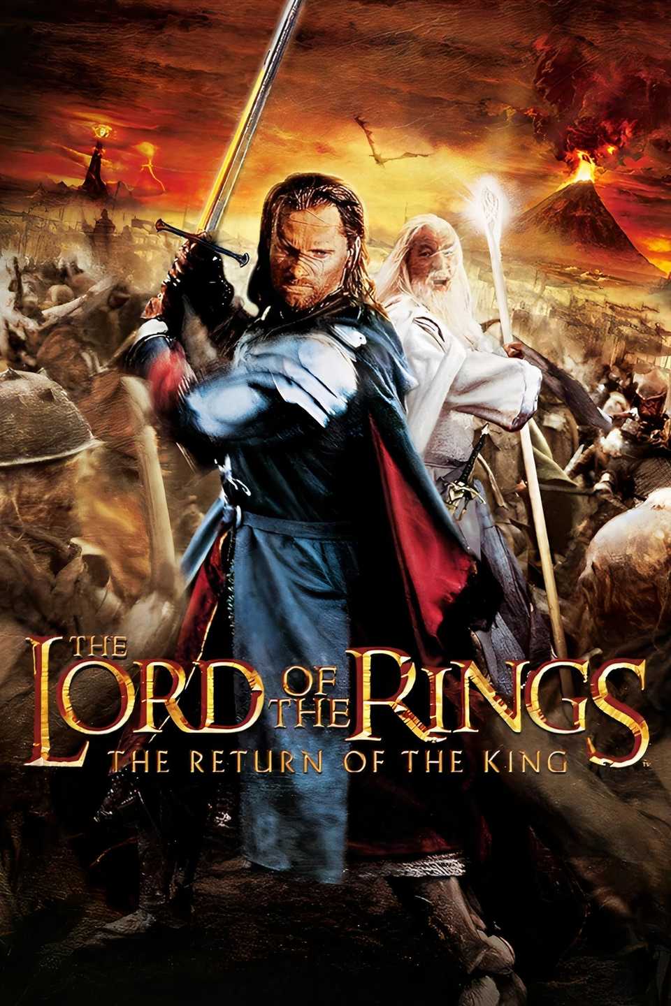 The Lord of the Rings: The Return of the King Tag Page Cover Art