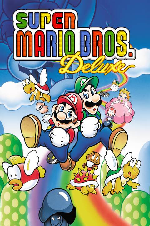 Super Mario Bros. Deluxe Tag Page Cover Art