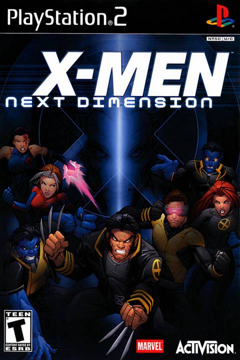 X-Men Next Dimension Tag Page Cover Art