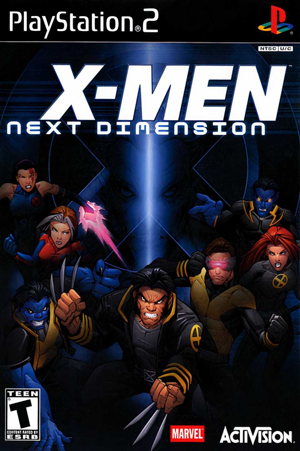 X-Men Next Dimension Tag Page Cover Art