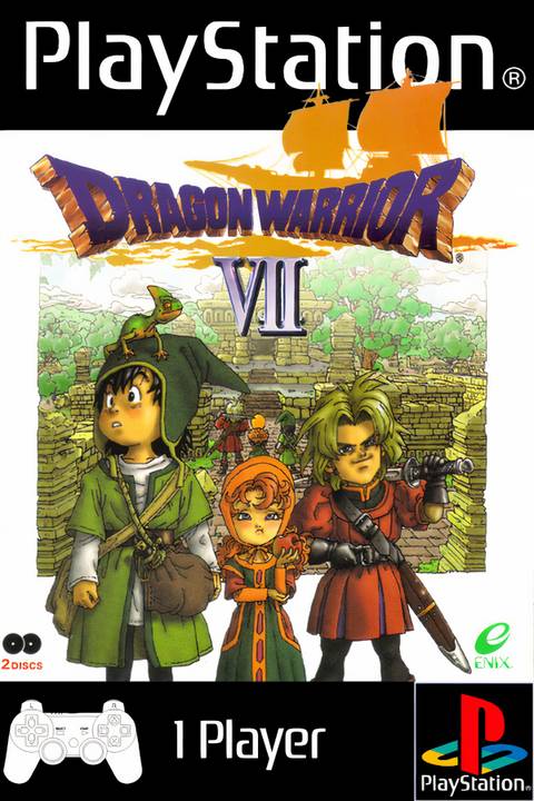 Dragon Warrior 7 Tag Page Cover Art
