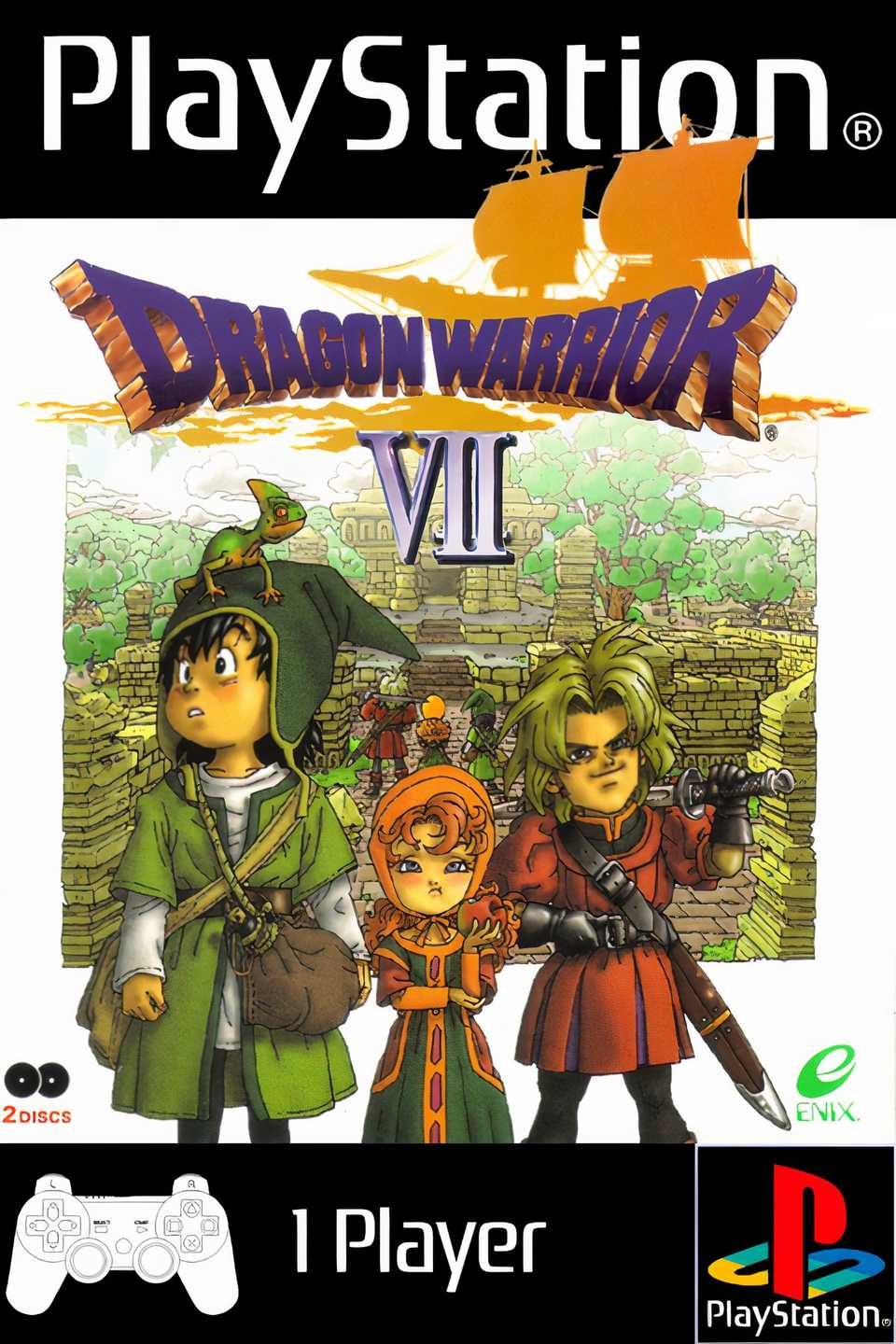 Dragon Warrior 7 Tag Page Cover Art
